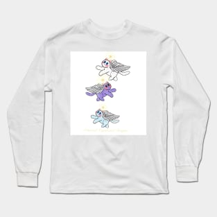 Angel Kitty Cats Long Sleeve T-Shirt